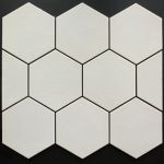 heksagon blanco mat 17,5x20 podłoga